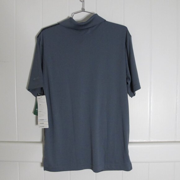 Ben Hogan Performance | Golf Polo Shirt Sleek Green Gray Graphic Design - Picture 3 of 10